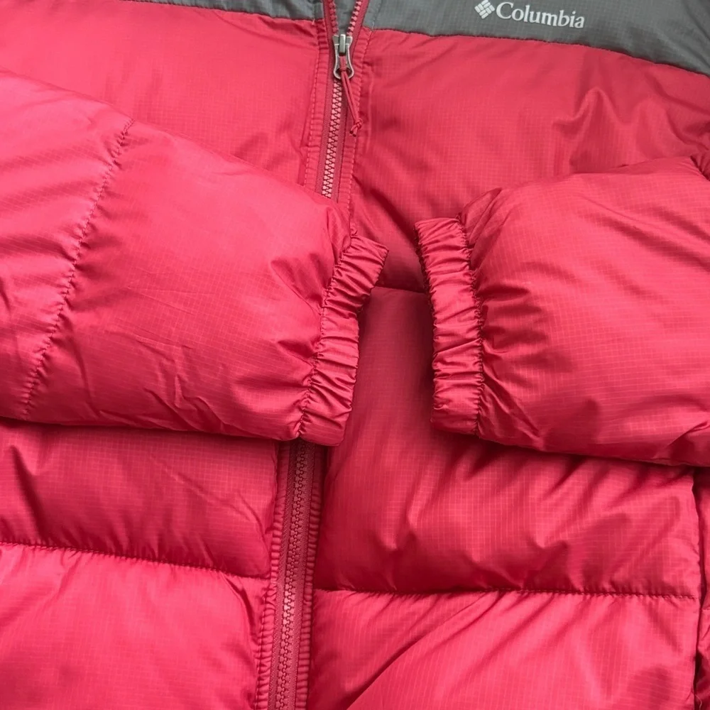 Columbia Red and Gray Puffer Jacket Size XL
